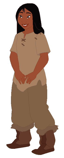 PNG - Nita con su pelo suelto Meme Template