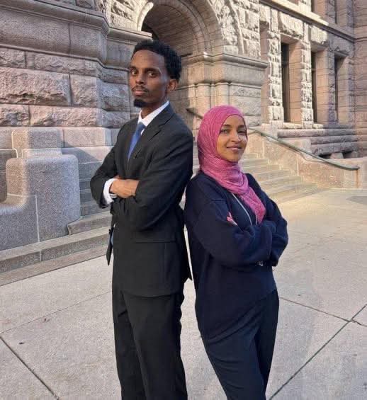 Somali Pirate & Ilhan Omar Blank Meme Template