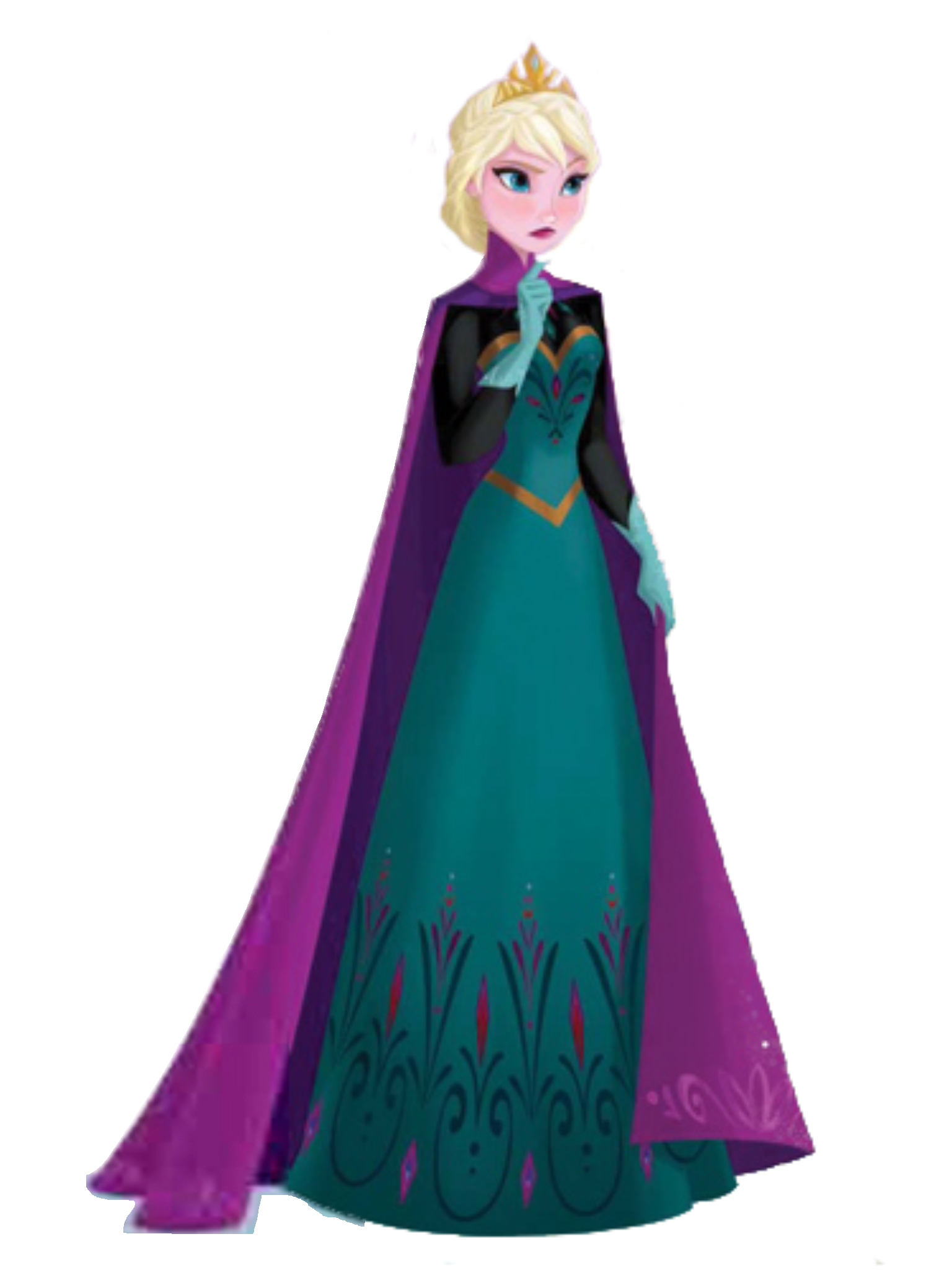 Queen Elsa 2d png sidburke Blank Meme Template