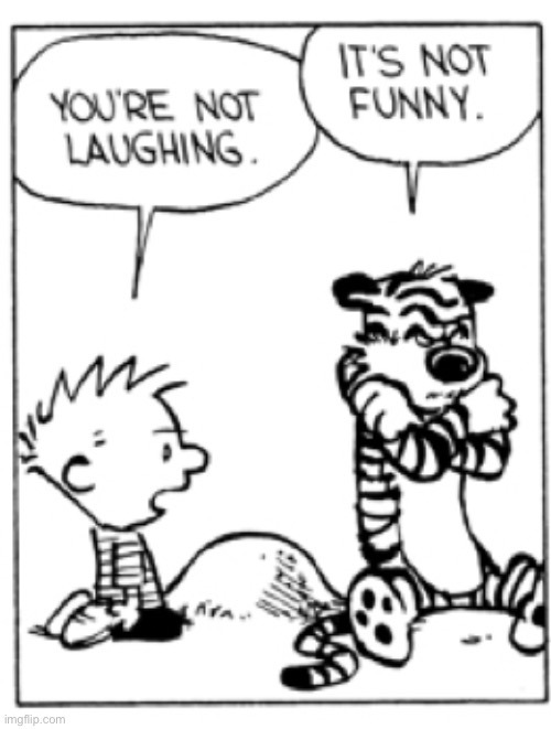You're not laughing | image tagged in you're not laughing | made w/ Imgflip meme maker