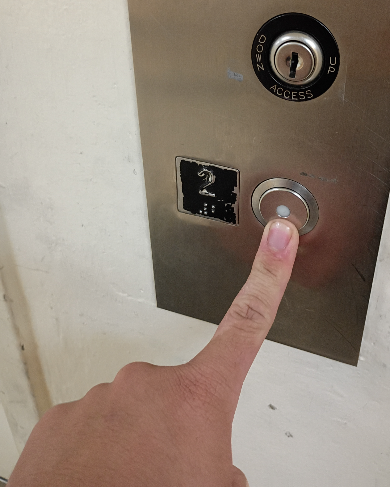 Elevator button Blank Meme Template