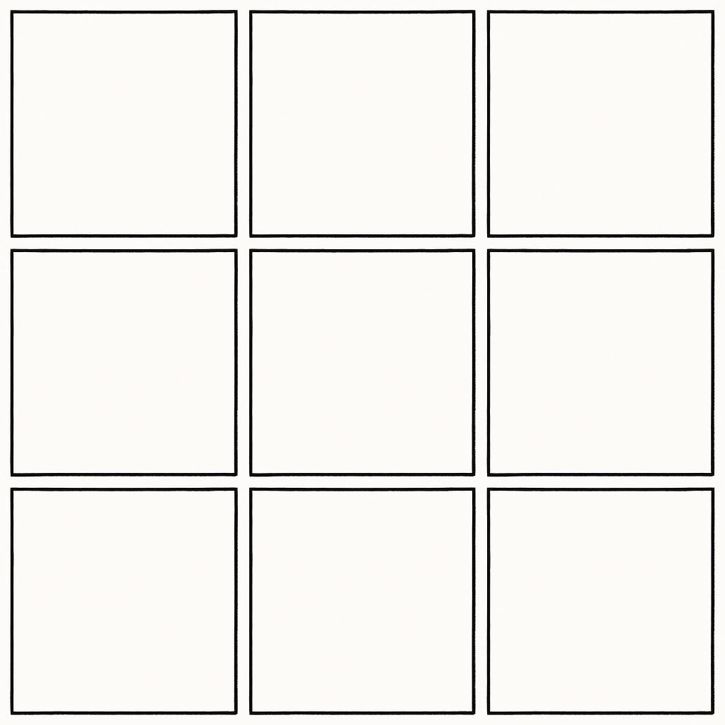 9 panels Blank Meme Template