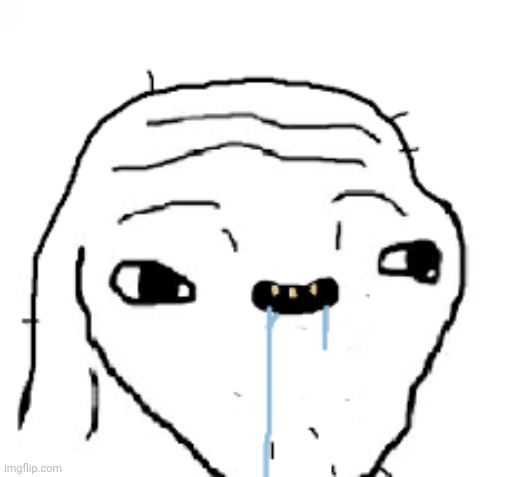 retarded wojak | image tagged in retarded wojak | made w/ Imgflip meme maker