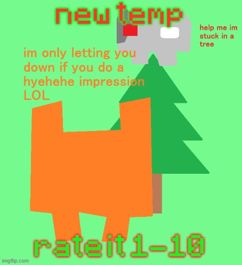 plantt funguss christmas temp | new temp; rate it 1-10 | image tagged in plantt funguss christmas temp | made w/ Imgflip meme maker