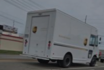 UPS truck Blank Meme Template