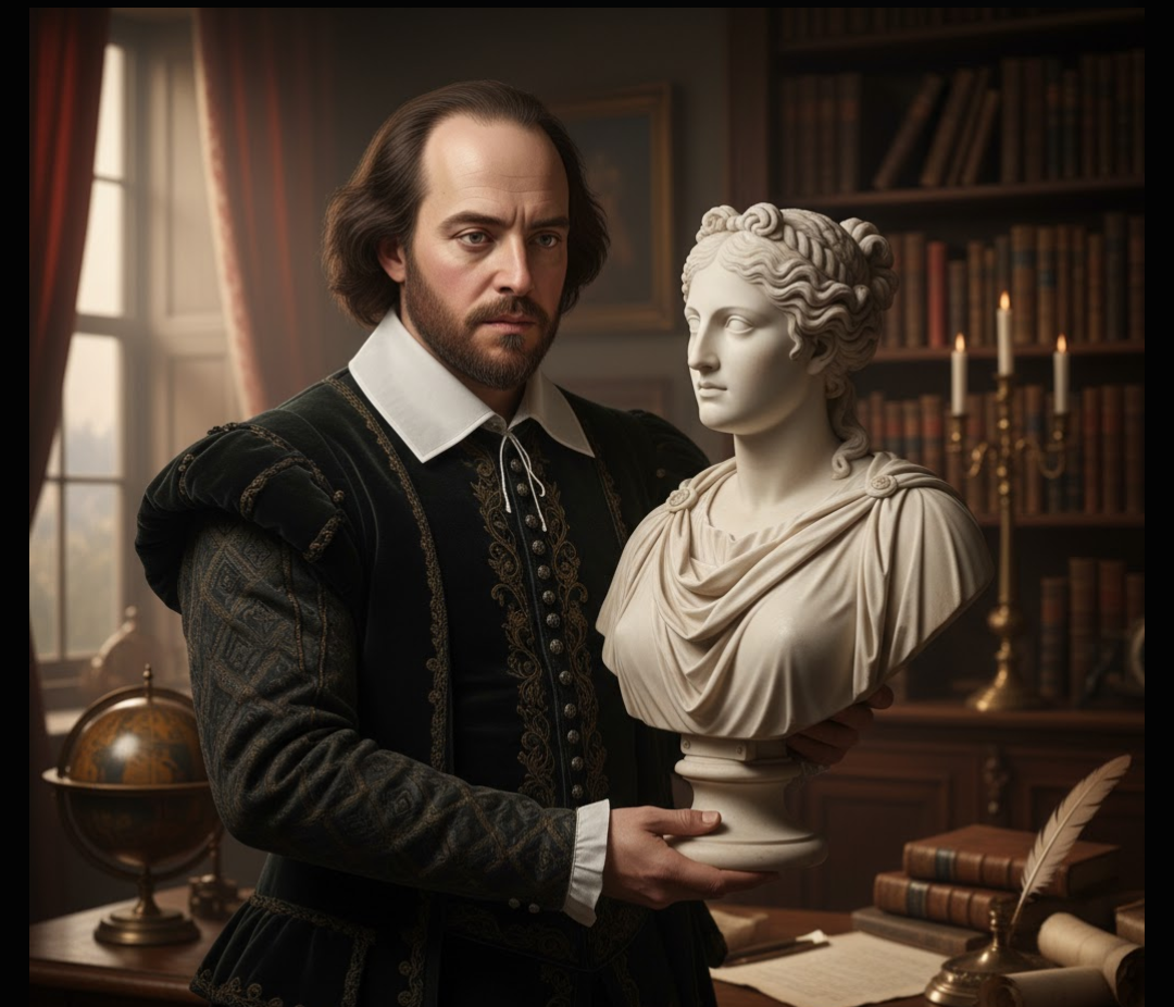 Horny Shakespeare Blank Meme Template