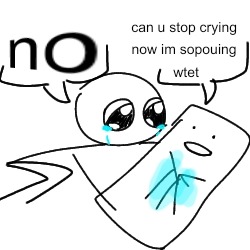 drawing of.. well. me letting go of being on edge so suddenly. i think i forgot to take 2 antideps today. | made w/ Imgflip meme maker