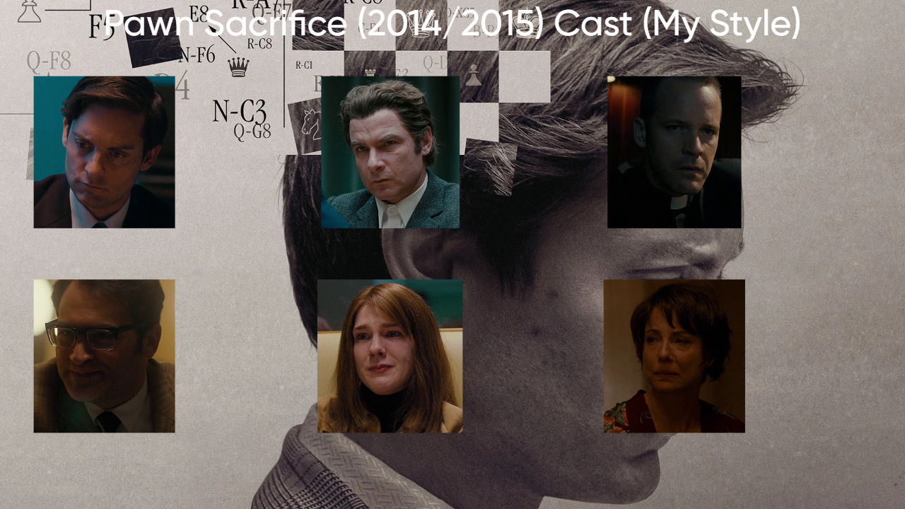 Pawn Sacrifice (2014/2015) Cast (My Style) Blank Meme Template