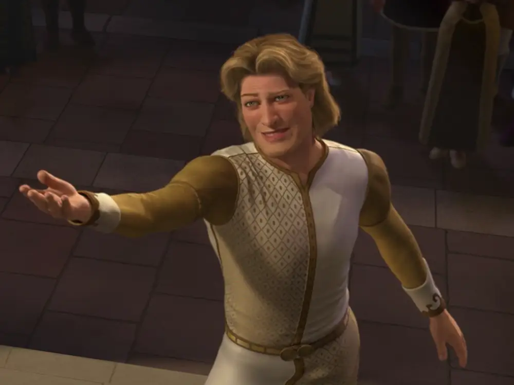 Prince Charming Blank Meme Template