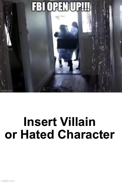 The FBI Arrests Blank Meme Template