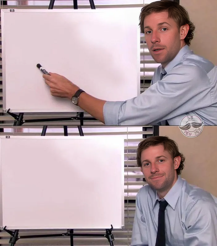 Luke's plan Blank Meme Template