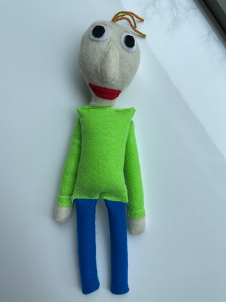 High Quality Baldi Bear looking MF Blank Meme Template