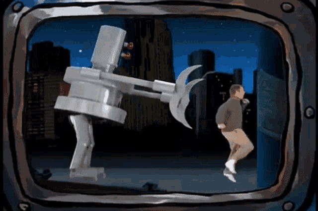 Evil vs feeble Blank Meme Template