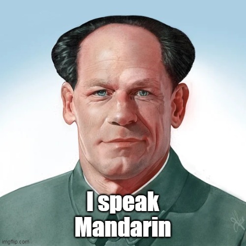 I speak Mandarin | made w/ Imgflip meme maker