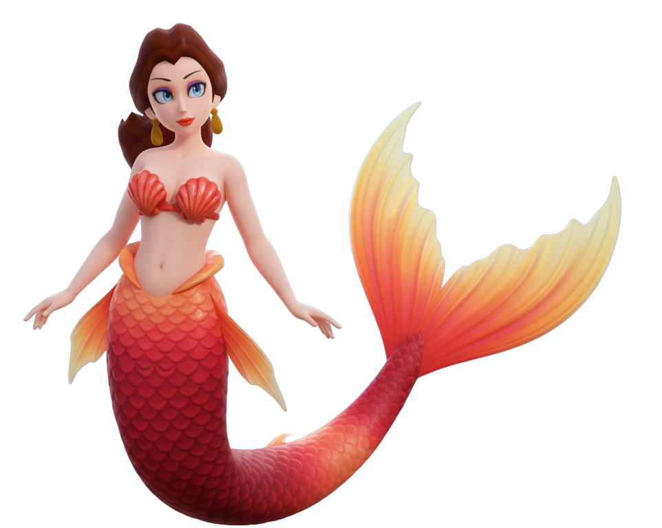 mermaid pauline Blank Meme Template