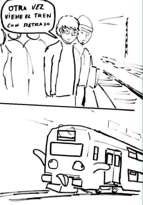 retard train Blank Meme Template