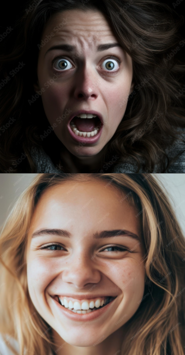 Expected reaction vs real reaction Blank Meme Template