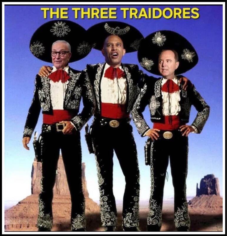 Democrat 3 Amigos Blank Meme Template