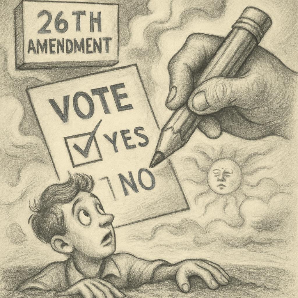 26th amendment Blank Meme Template