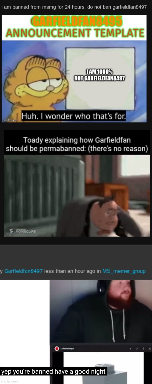 water is wet ass post | image tagged in yep you're banned have a good night | made w/ Imgflip meme maker