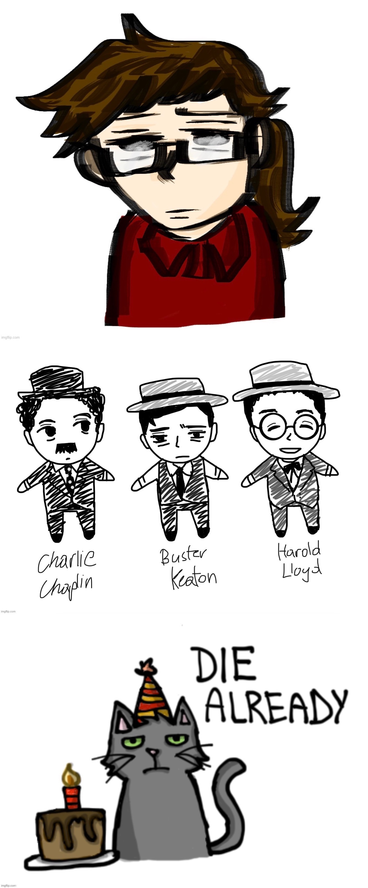 Art dump | image tagged in die already,dea,drawing | made w/ Imgflip meme maker