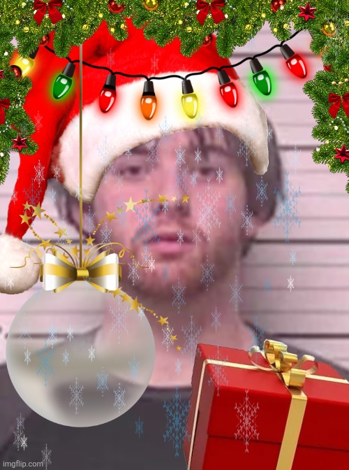 what a jolly man giving you a gift because you were very good this year | made w/ Imgflip meme maker