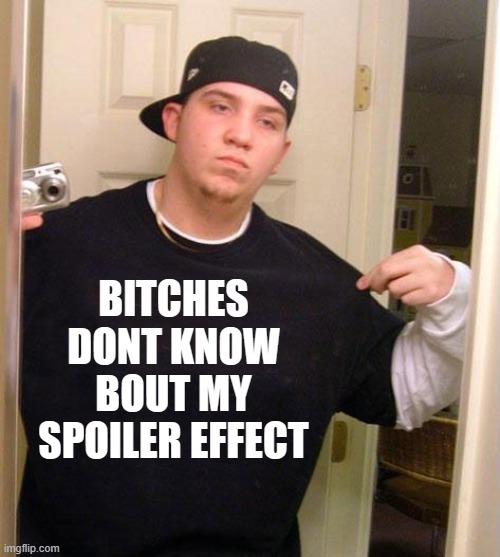 meme: *removed* dont know bout my spoiler effect