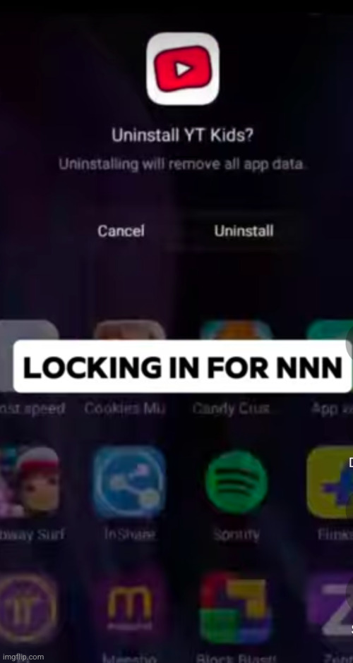 ayo??? | image tagged in nnn,no nut november,youtube kids,dark humour | made w/ Imgflip meme maker