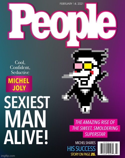 y | image tagged in sexiest man alive | made w/ Imgflip meme maker