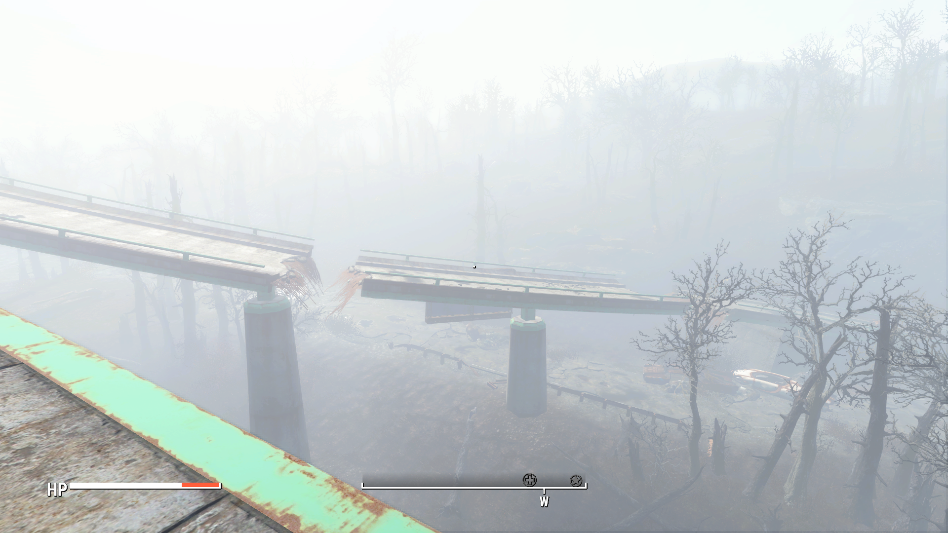 Fallout Four Damaged Overpass Blank Meme Template