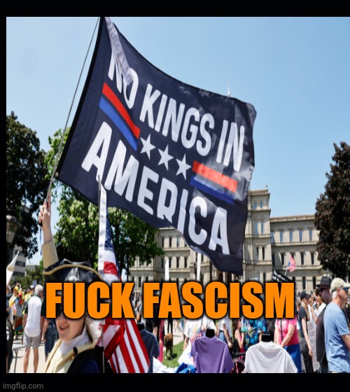 FUCK FASCISM | image tagged in black background | made w/ Imgflip meme maker