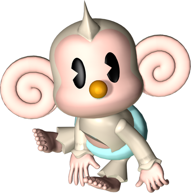 Monkey Ball baby Blank Meme Template