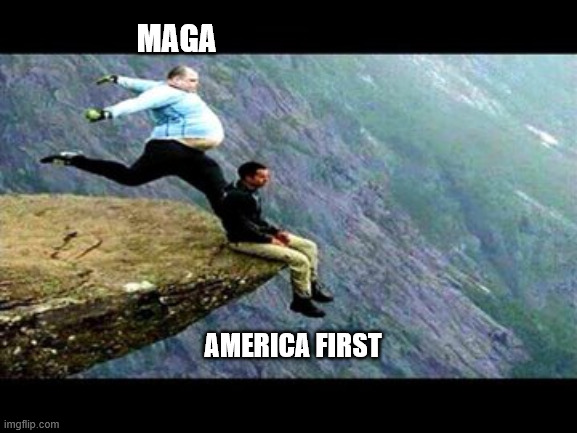 MAGA; AMERICA FIRST | made w/ Imgflip meme maker