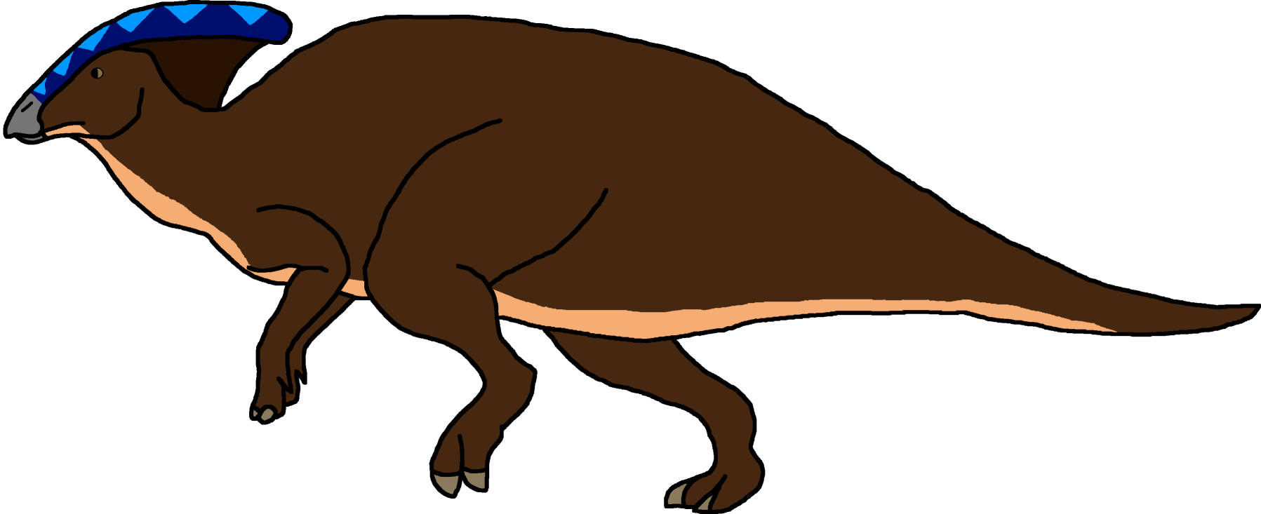 Male Parasaurolophus (Paleoverse + EOIverse) Blank Meme Template