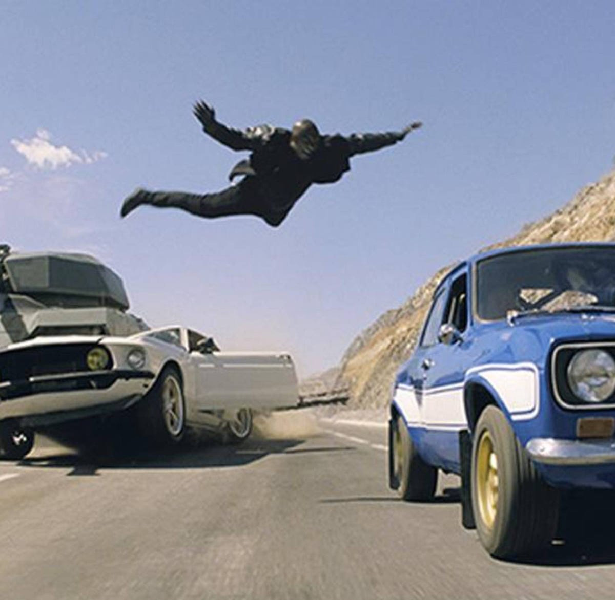 Fast and furious jump Blank Meme Template