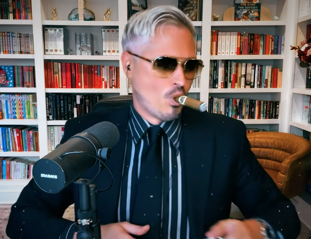 Kyle Kulinski Cigar Blank Meme Template