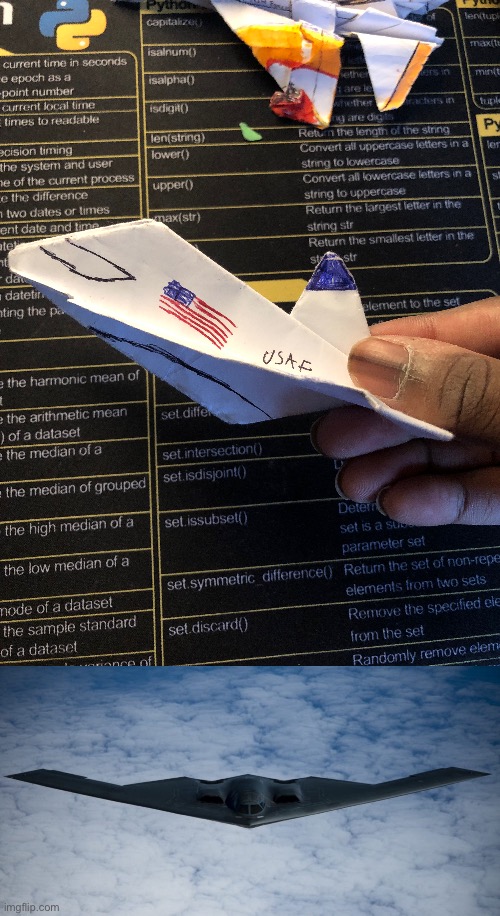 Failed plane part one | image tagged in b2 bomber | made w/ Imgflip meme maker