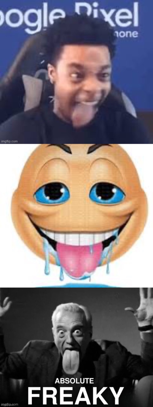 image tagged in freakmoji,absolute freaky | made w/ Imgflip meme maker