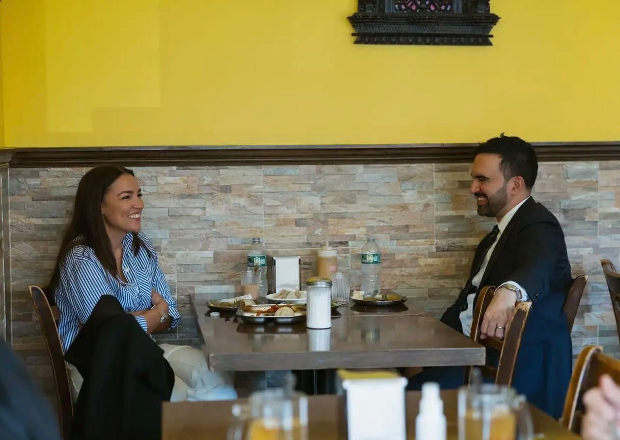 AOC Mamdani Blank Meme Template