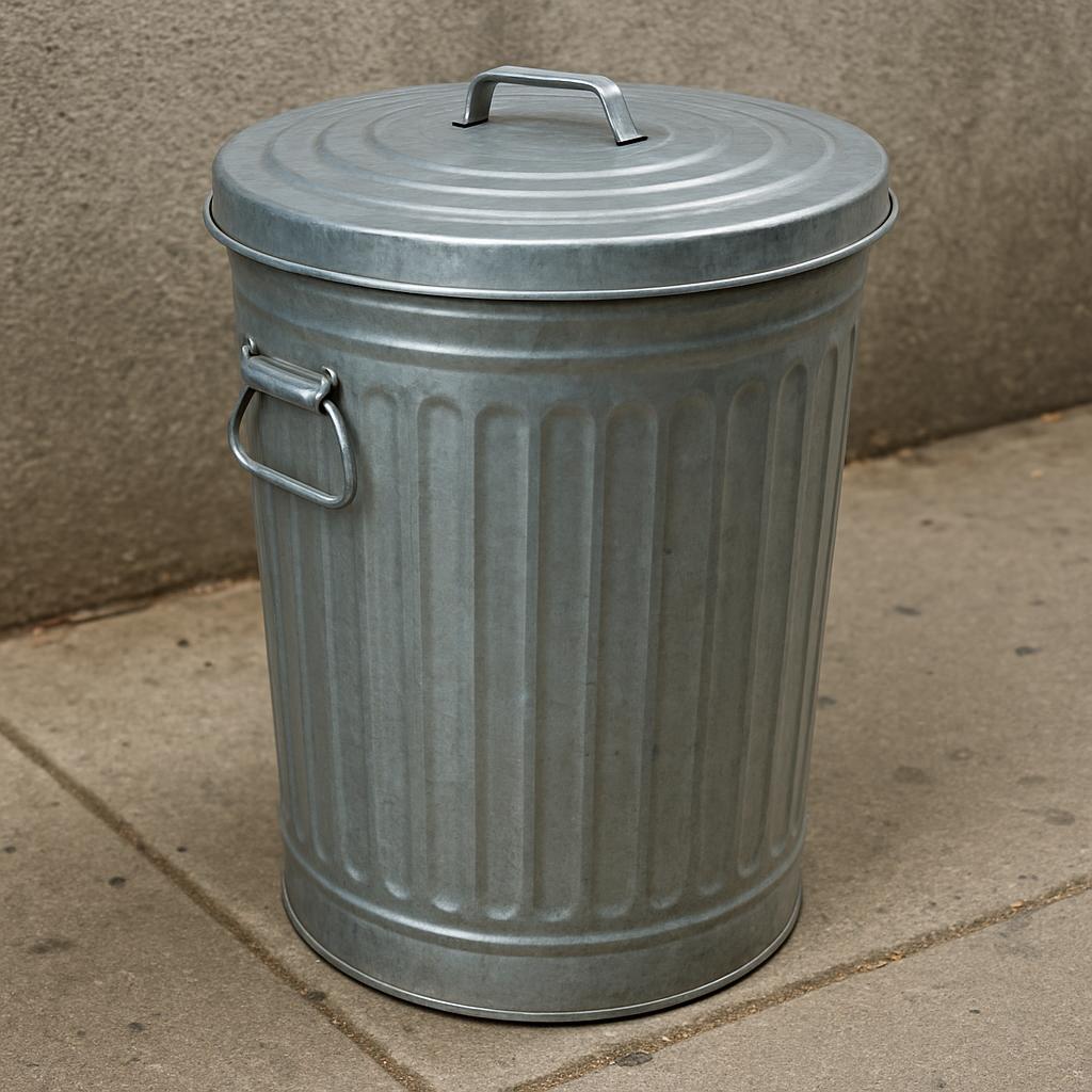 trash can Blank Meme Template
