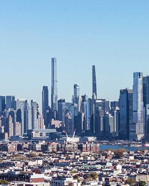 New York skyline Blank Meme Template