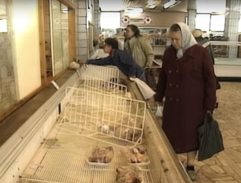 Soviet-Era Grocery Store Blank Meme Template