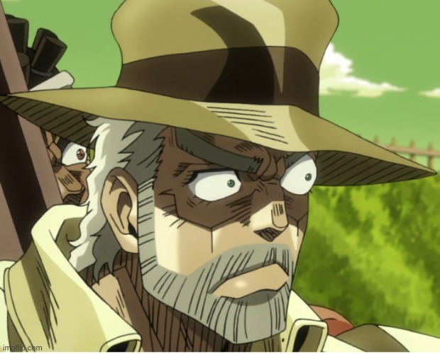 Jojo hmmm | image tagged in jojo hmmm | made w/ Imgflip meme maker