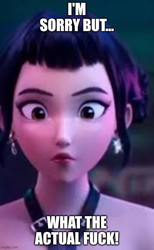 I'M SORRY BUT... WHAT THE ACTUAL FUCK! | made w/ Imgflip meme maker