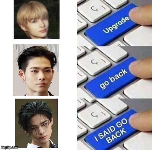 Niki... Just keeps looking better | image tagged in i said go back,kpop | made w/ Imgflip meme maker
