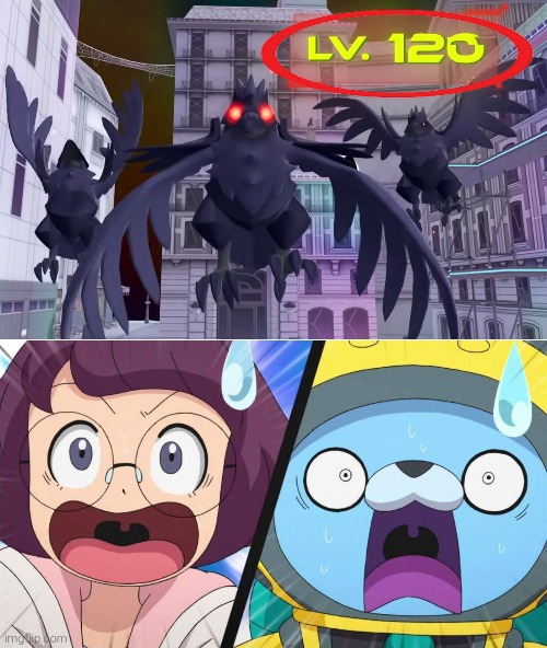 Now this is an avengers level threat! Especially for Alpha Pokemon! | image tagged in pokemon,level,pokemon za | made w/ Imgflip meme maker