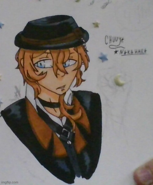 Guess who cant stop drawing BSD :D!! | made w/ Imgflip meme maker