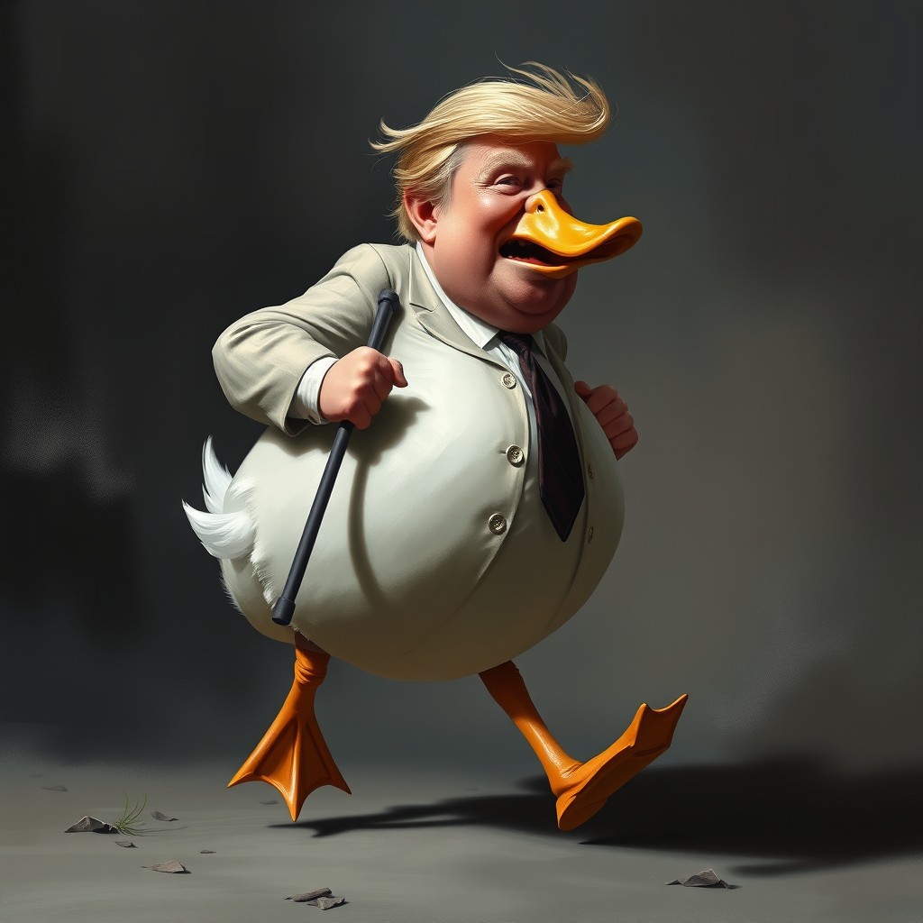 Donald Trump, Lame Duck Blank Meme Template