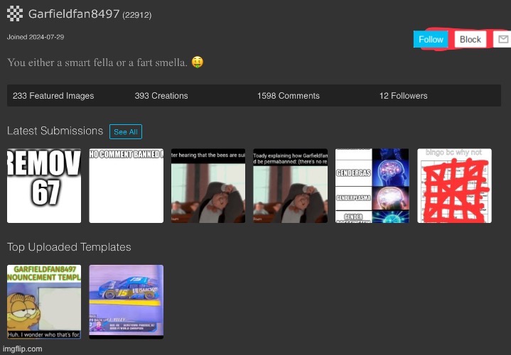 Garfieldfan8497 is not Garfieldfan8495 | image tagged in garfieldfan8497 is not garfieldfan8495 | made w/ Imgflip meme maker