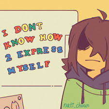 i don't know how to express myself Blank Meme Template